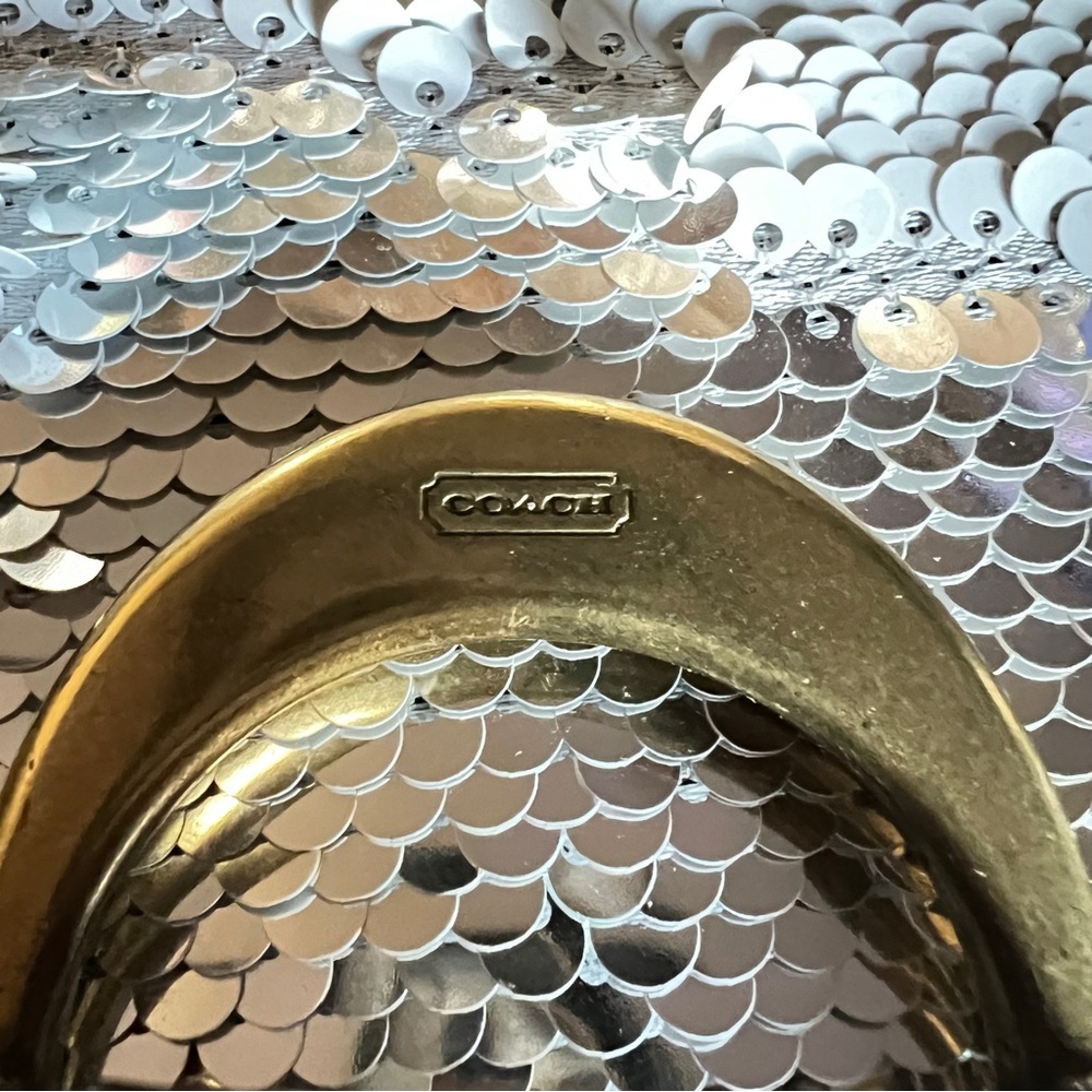 Coach Brown Gold Leather Belt Classic Design - Picture 4 of 8
